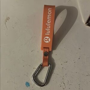 Lululemon Orange Key Chain